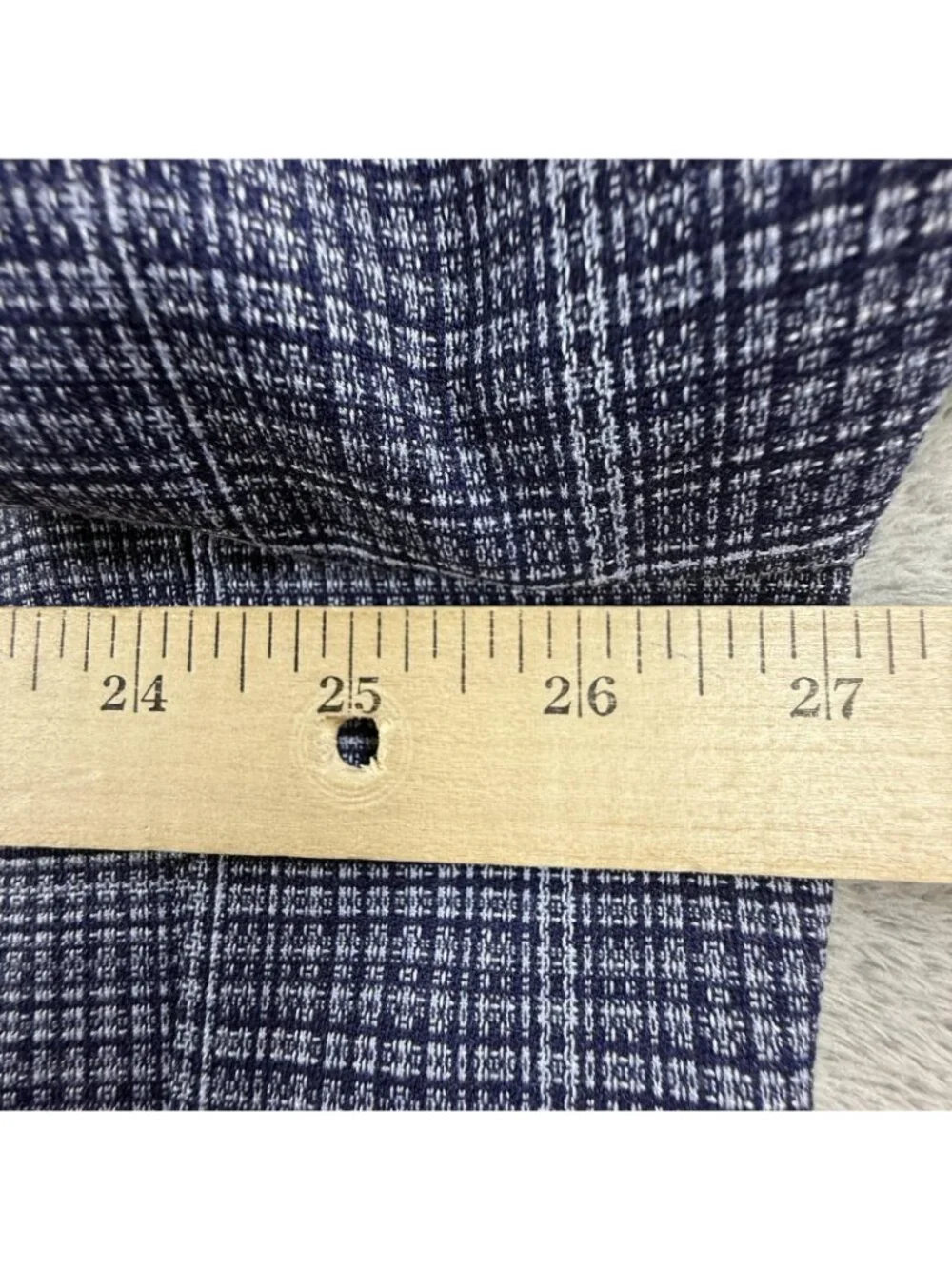Oak Hill Blazer Mens 2XLT Blue Check Sport Coat Big & Tall Lined Jacket Business